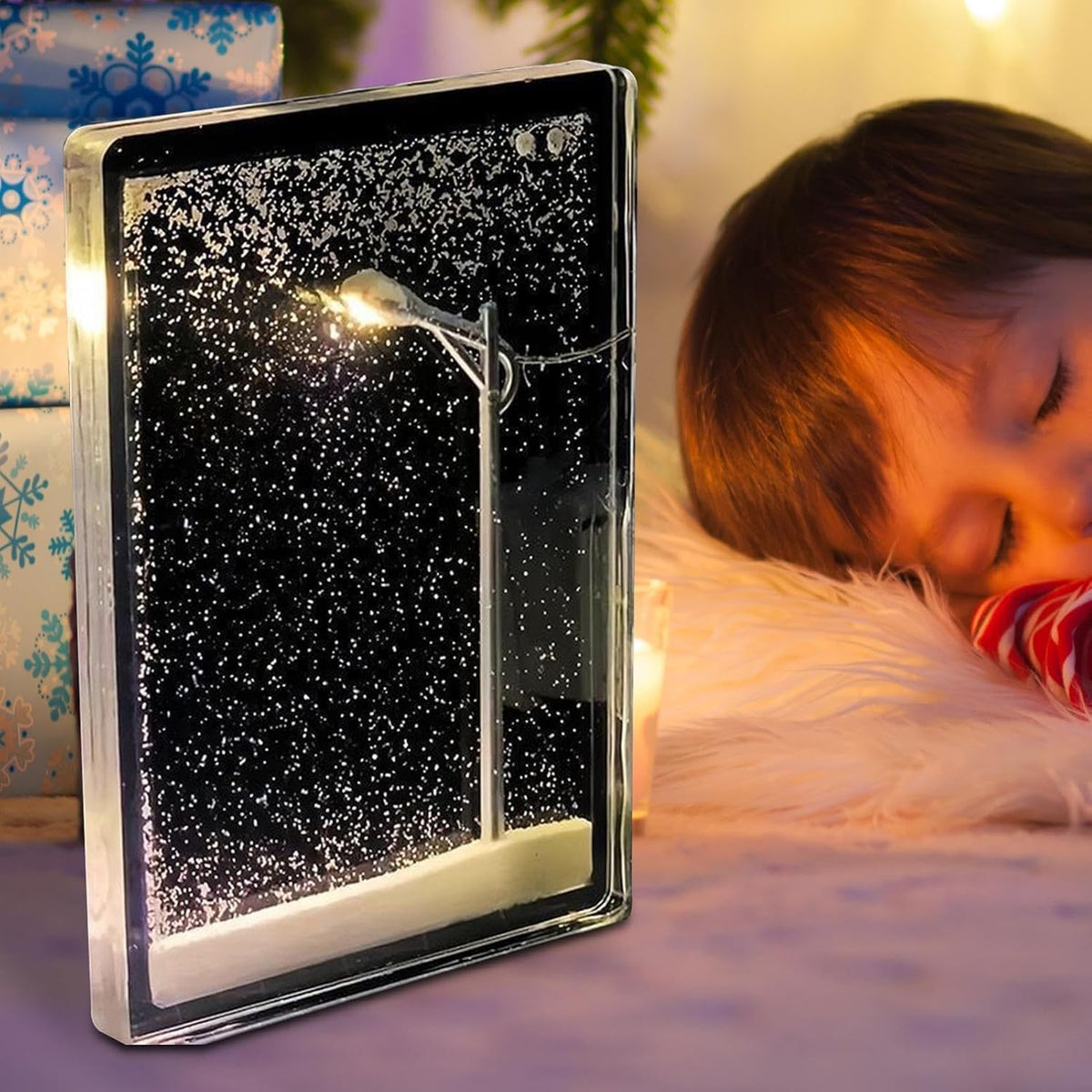 Snowveraa™ Magical Snowfall Night Lamp